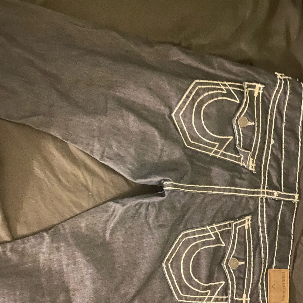 True religion jeans thick stitch vintage